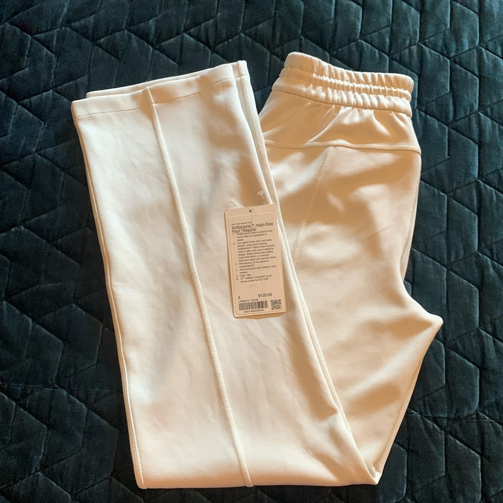 Lulu Softstreme High Rise Pant  color Bone